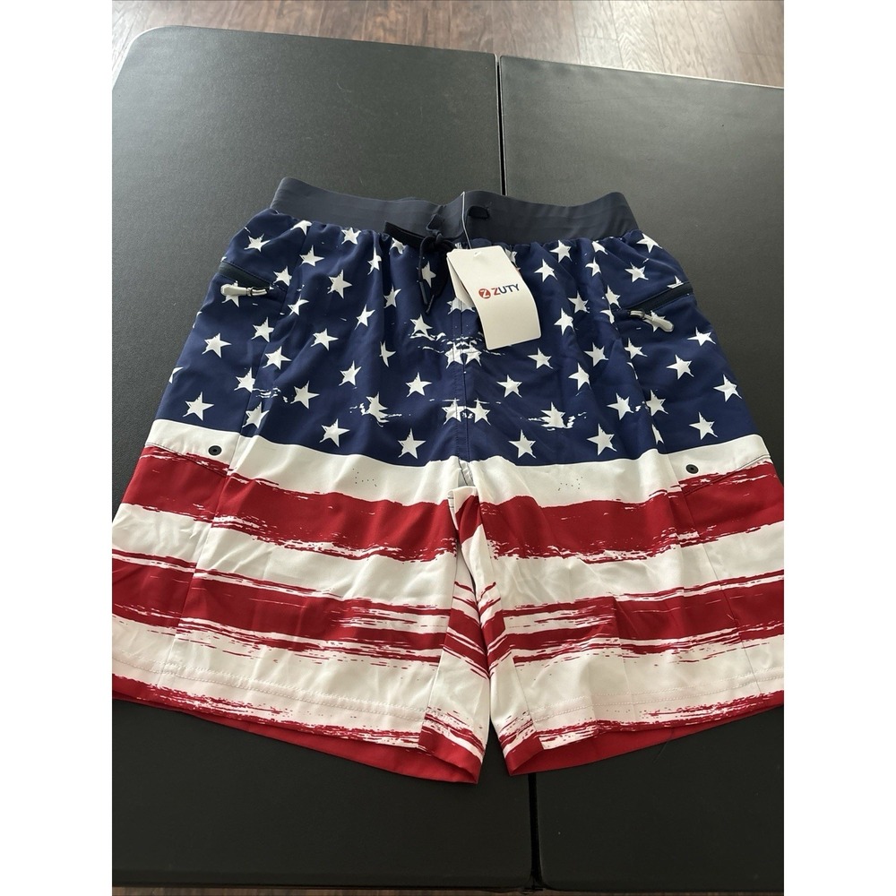 ZUTY Men's Swim Trunks Board Shorts Bathing Suits Quick Dry UPF